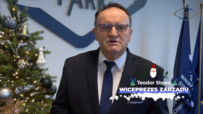 Teodor Stępa – składa życzenia świąteczne i noworoczne