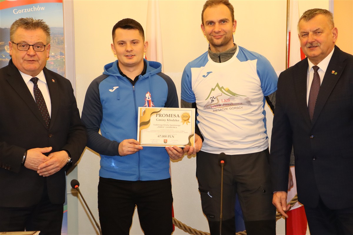 Sport w gminie Kłodzko z solidnym wsparciem. Promesy na 2026 rok rozdane lokalnym klubom