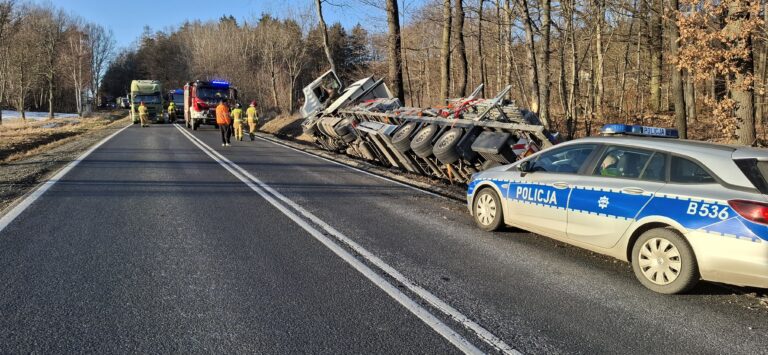 Zdarzenie drogowe na DK-46