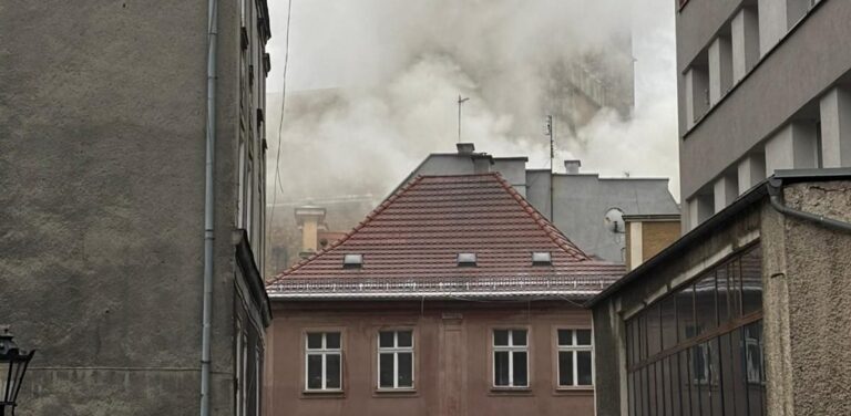 Tragiczny pożar przy ul. Kościelnej w Kłodzku
