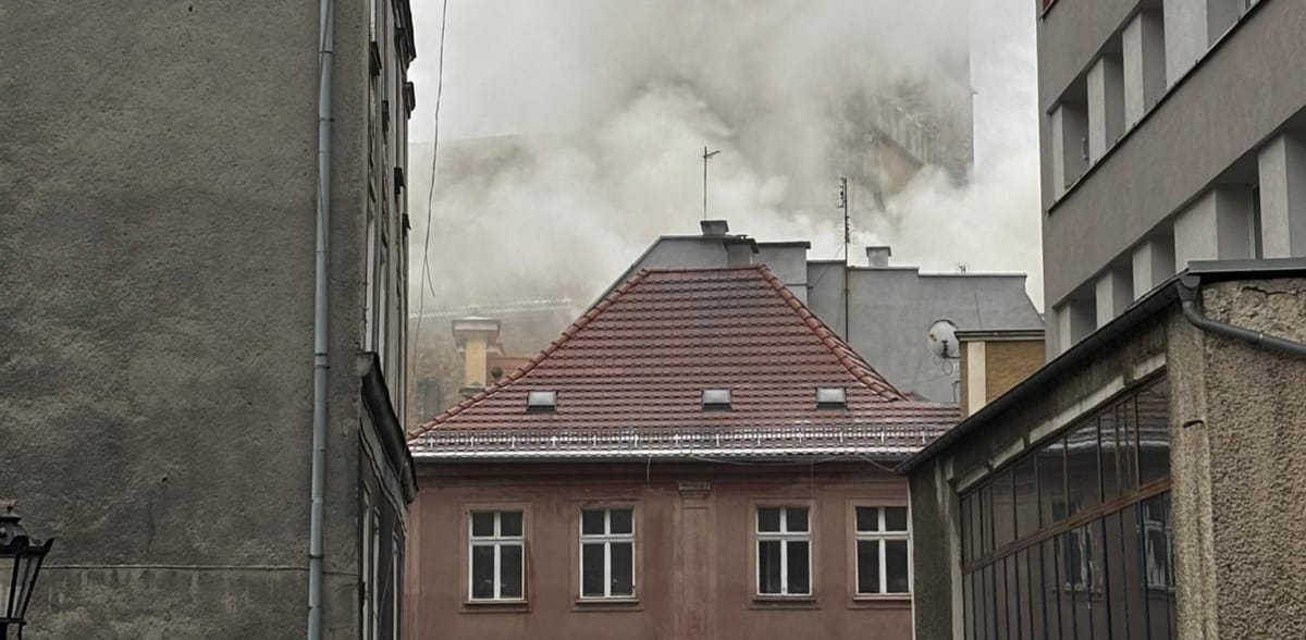 Tragiczny pożar przy ul. Kościelnej w Kłodzku