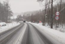 Intensywne opady śniegu i zawieje w powiecie kłodzkim. Ostrzeżenie IMGW