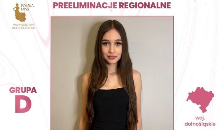 Oliwia Kwiatkowska ze Szczytnej w preeliminacjach Polska Miss Nastolatek Województwa Dolnośląskiego 2026