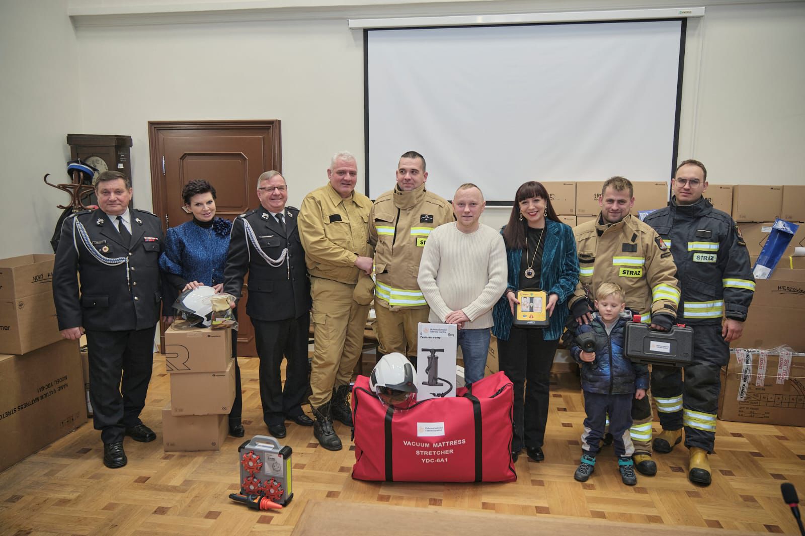 Nowy sprzęt dla służb w gminie Bystrzyca Kłodzka. Doposażenie OSP i Straży Miejskiej