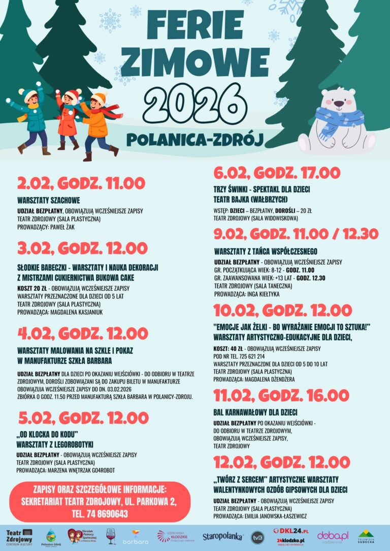 Ferie zimowe w Polanicy-Zdroju