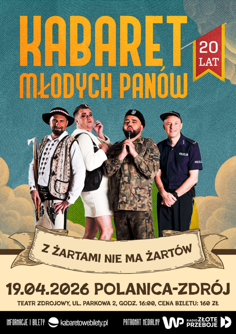19.04.: Kabaret Młodych Panów „Z żartami nie ma żartów”