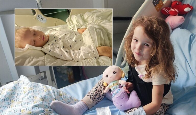 Podwójny dramat rodziny spod Bystrzycy Kłodzkiej. 5-latka walczy z rakiem, jej tato z guzem mózgu