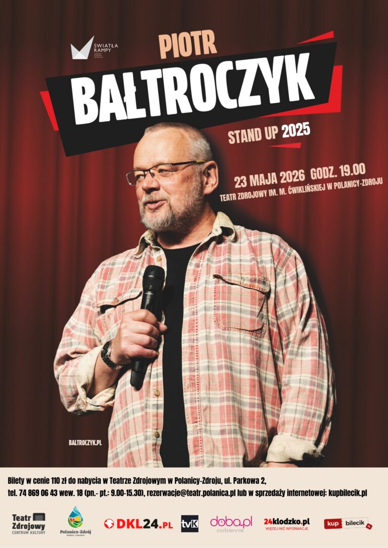 23.05.: Piotr Bałtroczyk Stand-up