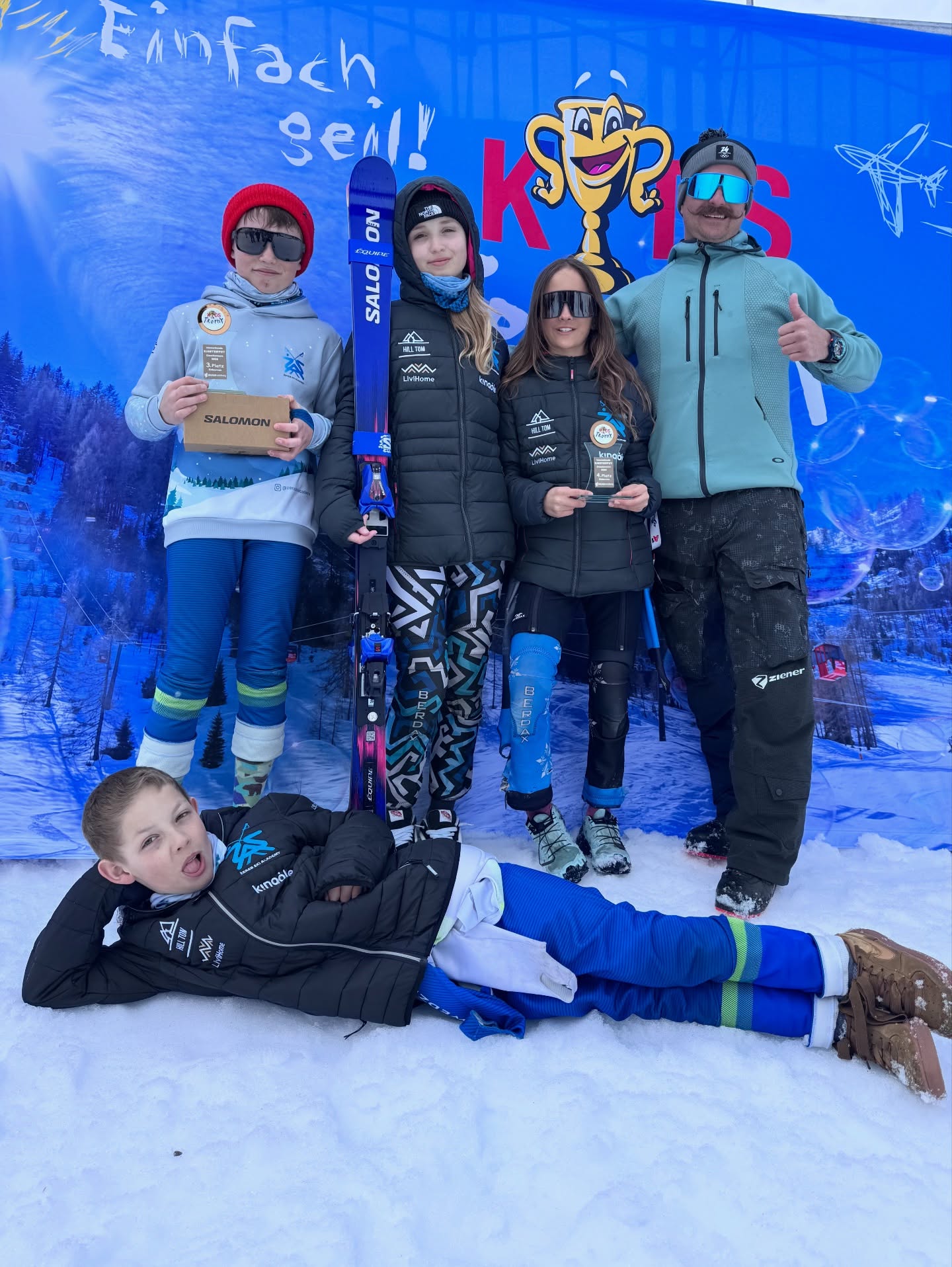 Sukcesy młodych narciarzy z Lądka-Zdroju w Austrii. Podium na prestiżowych zawodach Kids Trophy