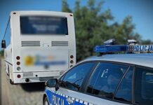 Nietrzeźwy kursant za kierownicą autobusu. 0,6 promila podczas nauki jazdy