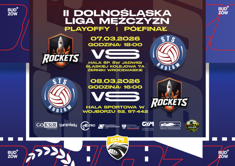 Siatkarze STS Budzów zagrają o finał. Przed nimi półfinał II Ligi Dolnośląskiej