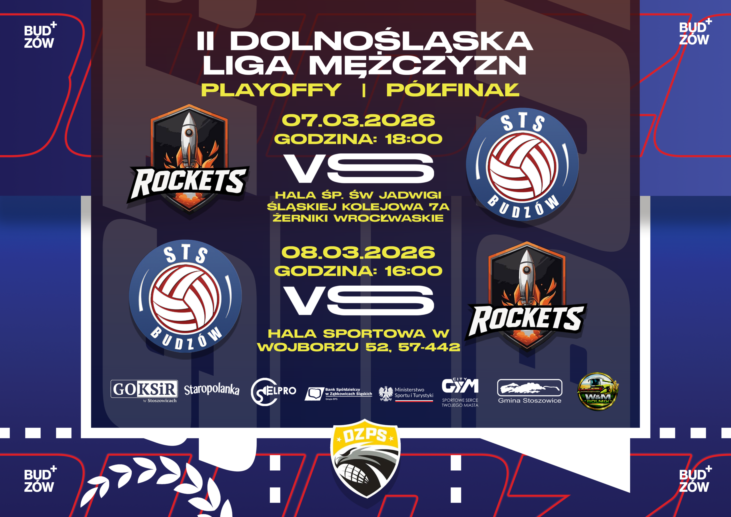 Siatkarze STS Budzów zagrają o finał. Przed nimi półfinał II Ligi Dolnośląskiej