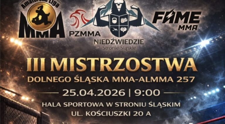 III Mistrzostwa Dolnego Śląska MMA-ALMMA 257 w Stroniu Śląskim