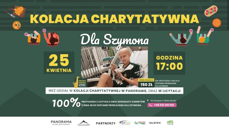 Charytatywna zbiórka dla chorego Szymona. Czarna Góra Resort przekaże 100% przychodu ze sprzedaży karnetów!