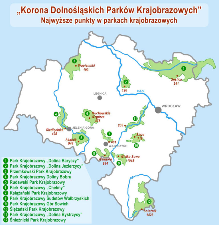 Zdobądź odznaki „Korony Dolnośląskich Parków Krajobrazowych”Konkurs trwa!