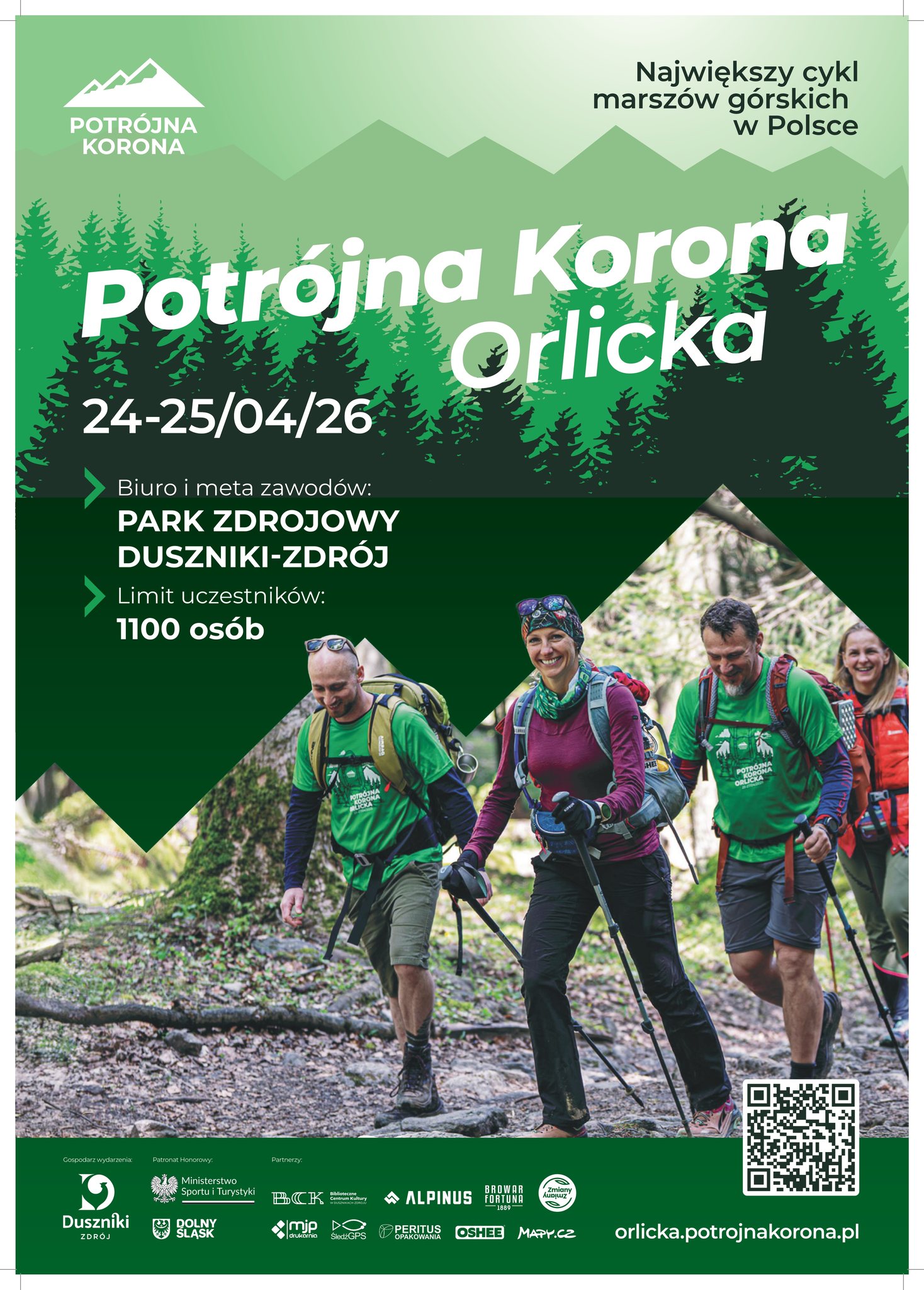 25.04.: Potrójna Korona Orlicka i zawody Biathlon dla wszystkich w Dusznikach-Zdroju