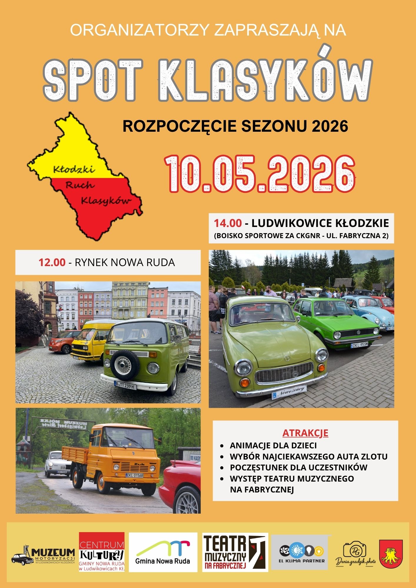 10.05.: Spot Klasyków w gminie Nowa Ruda