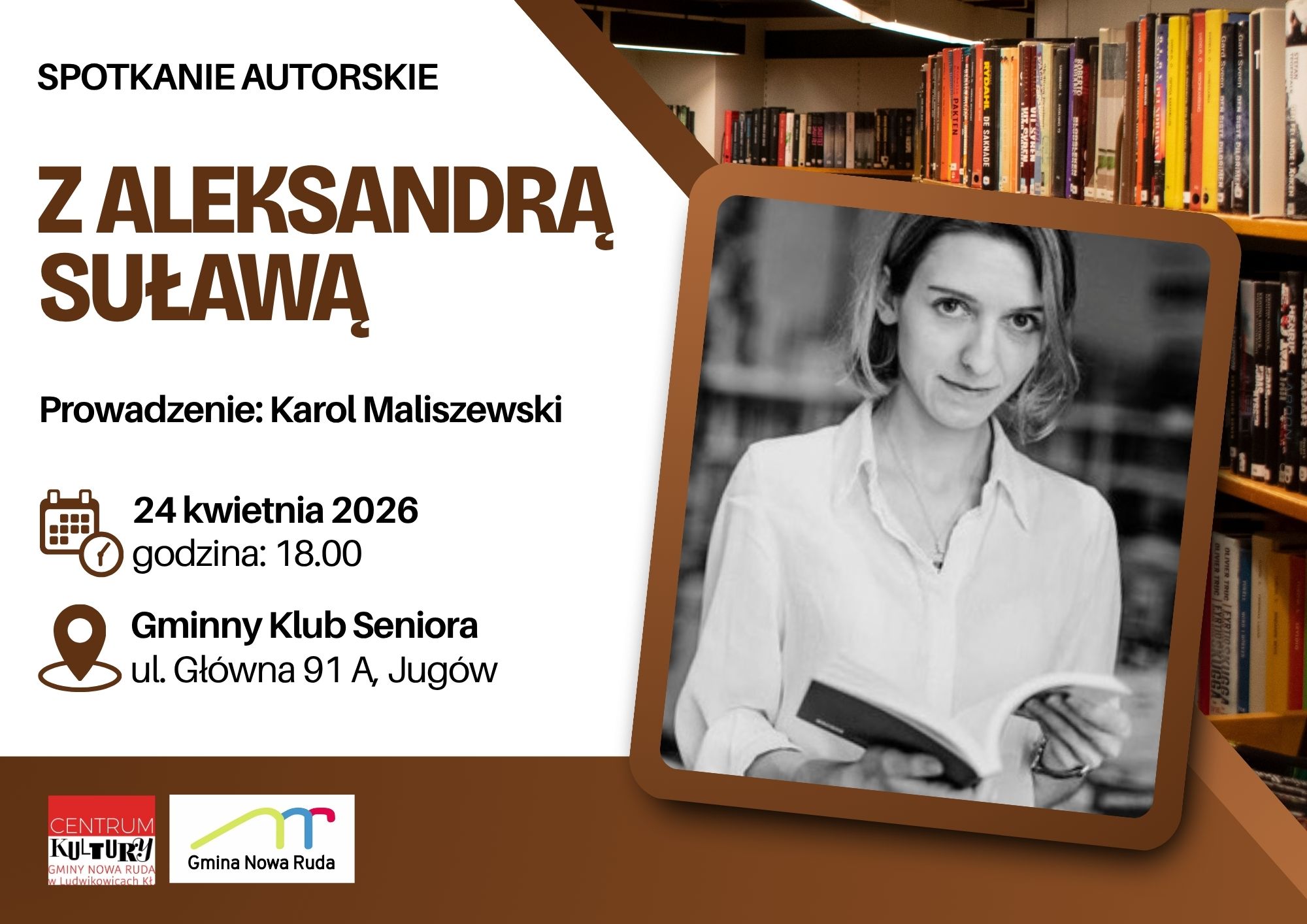 Spotkanie z Aleksandrą Suławą w Jugowie
