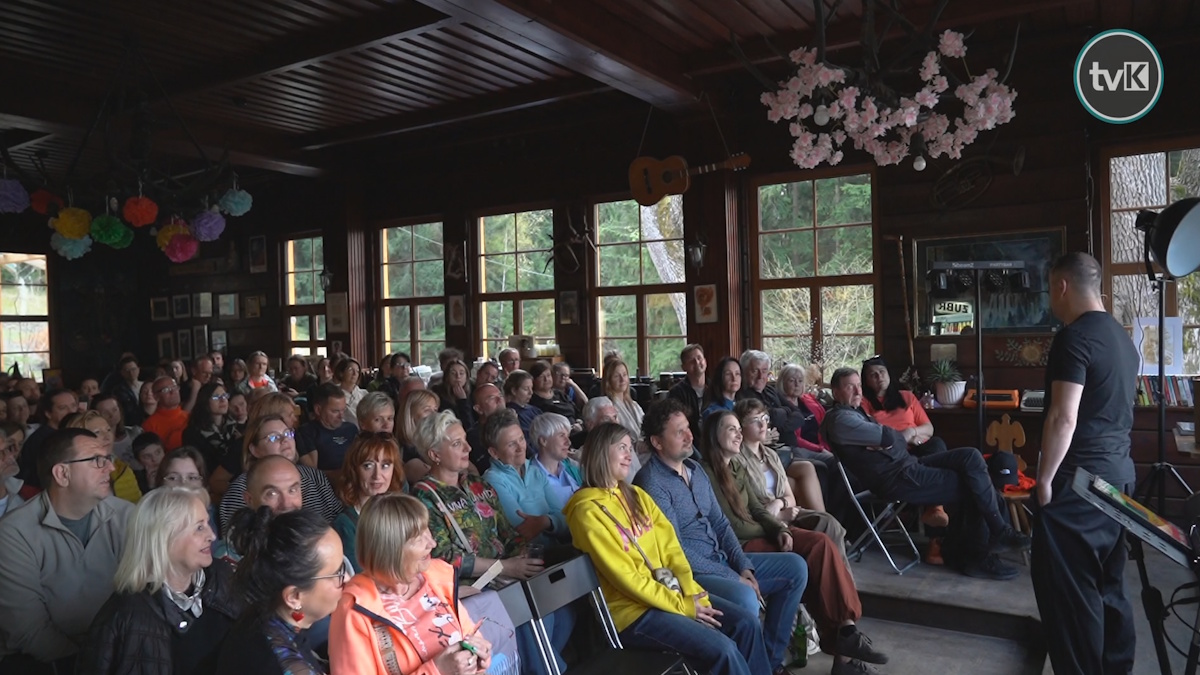 Czesław Mozil w Schronisku pod Muflonem