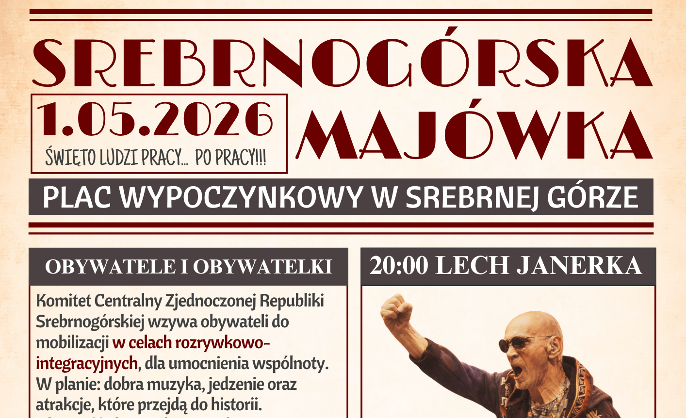 Srebrnogórska Majówka 2026 – święto muzyki, tradycji i wspólnej zabawy