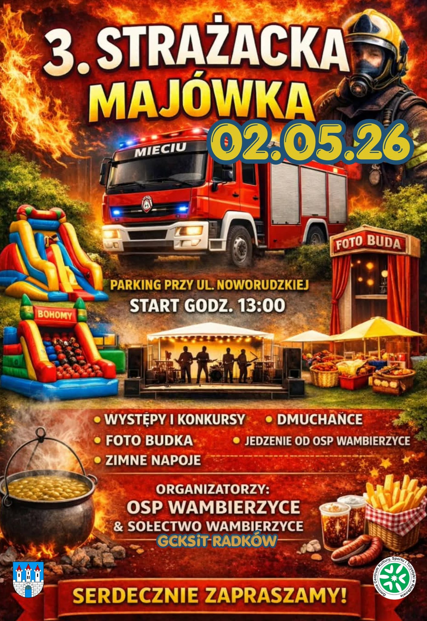 2.05. Przed nami 3. Strażacka Majówka w Wambierzycach