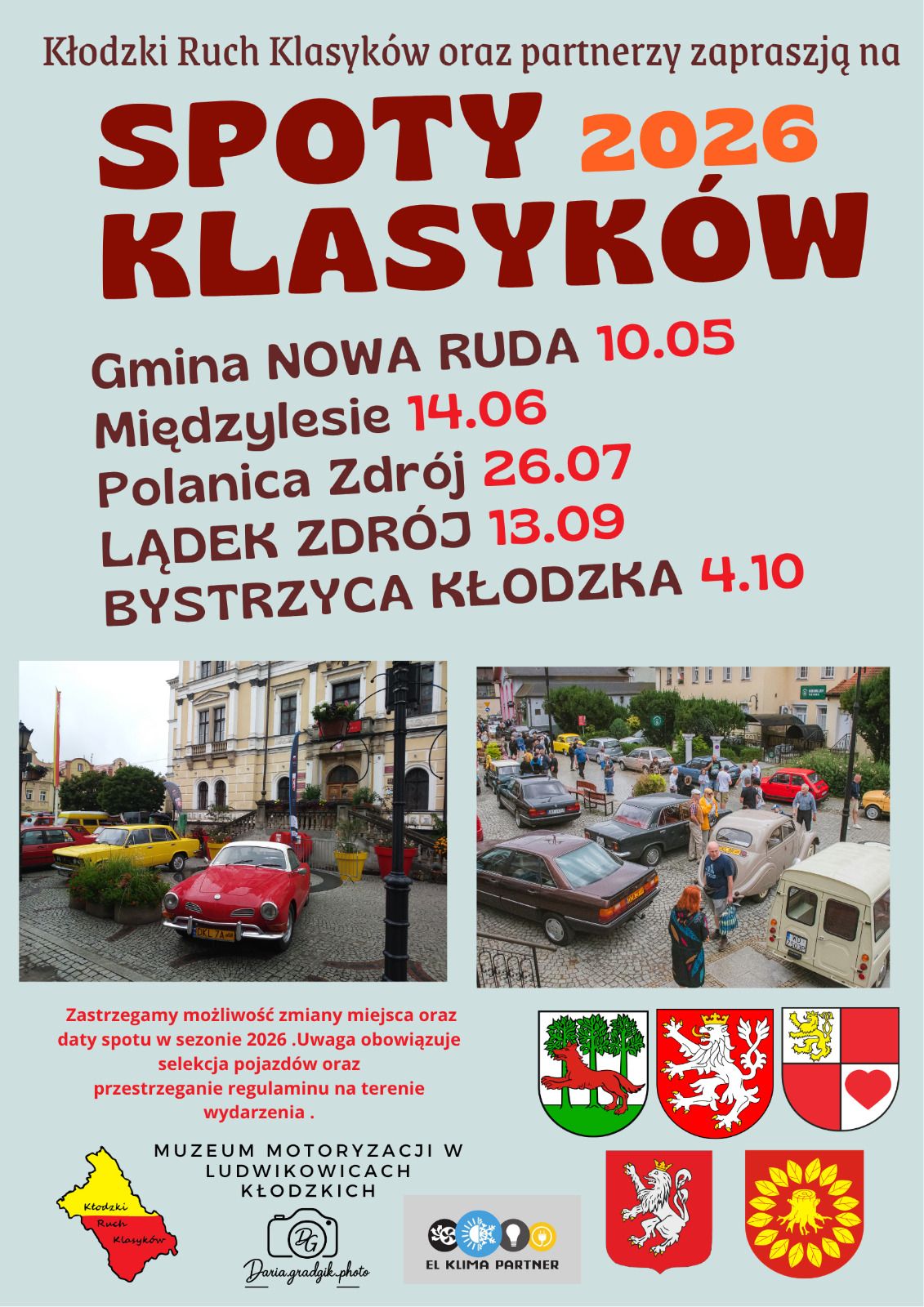 Spoty Klasyków 2026