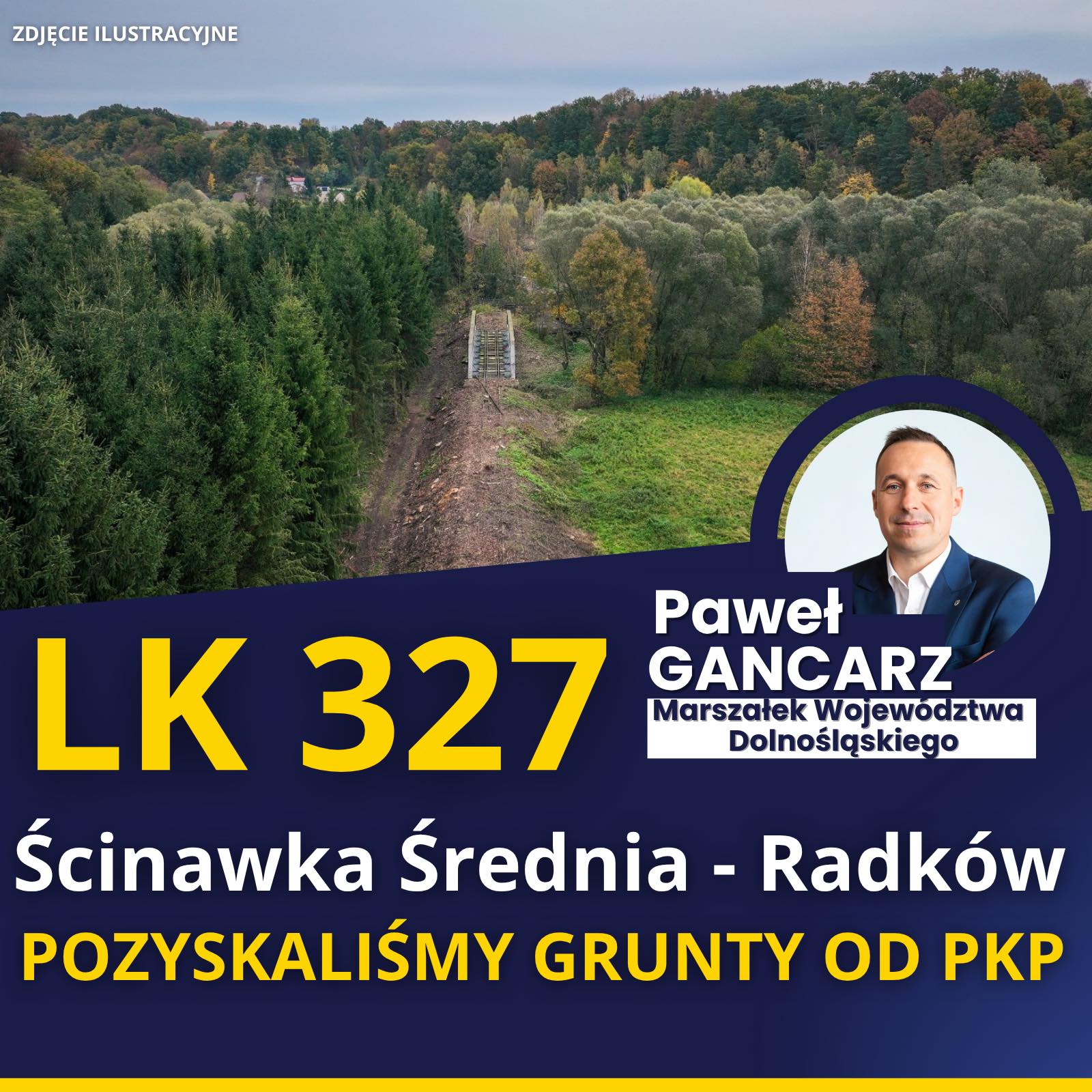 Kolej do Radkowa coraz bliżej. PKP S.A. przekazuje działki na rzecz województwa