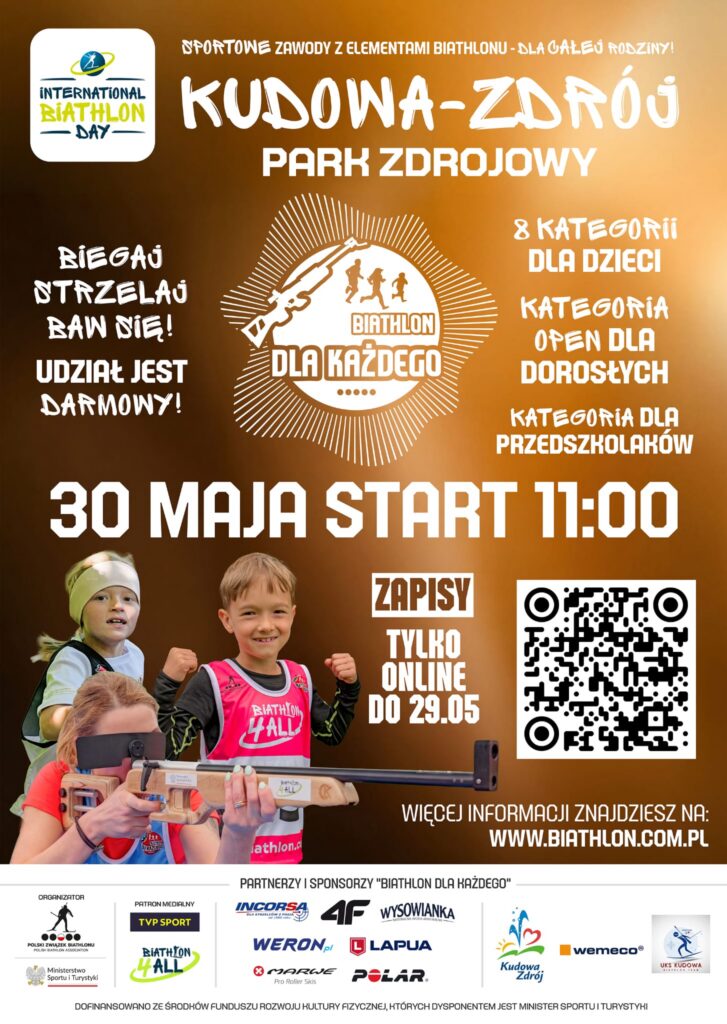 Międzynarodowe święto biathlonu w Kudowie-Zdroju. W weekend też Dzień Dziecka z pianą i lodami