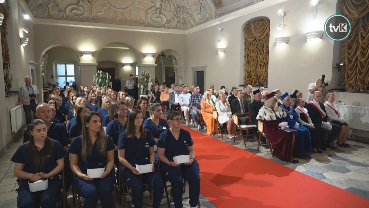 Uroczystość Czepkowania w WSM w Kłodzku