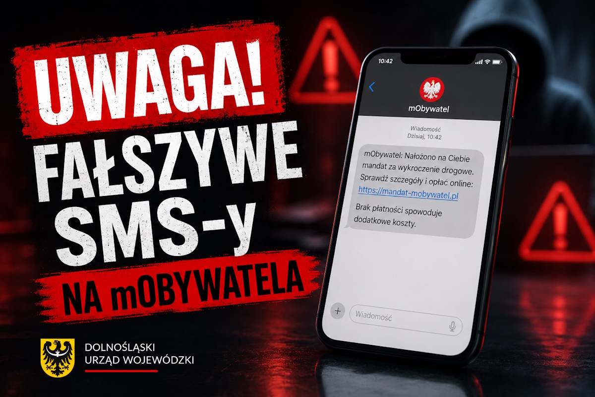 Uwaga! Fałszywe SMS-y „na mObywatela”