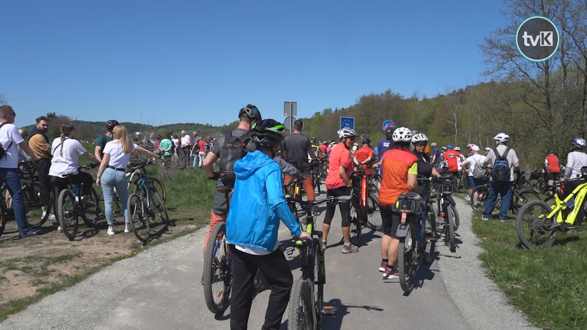Otwarcie ścieżki rowerowej Kudowa-Zdrój-Zdarky