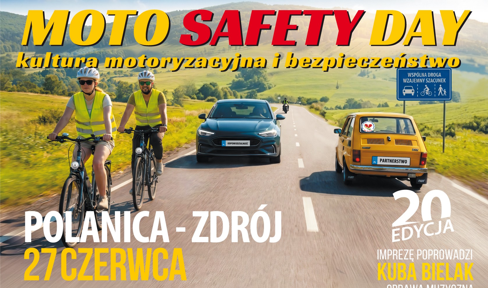 Moto Safety Day świętuje 20-lecie. Jubileuszowa edycja już 27 czerwca w Polanicy-Zdroju!