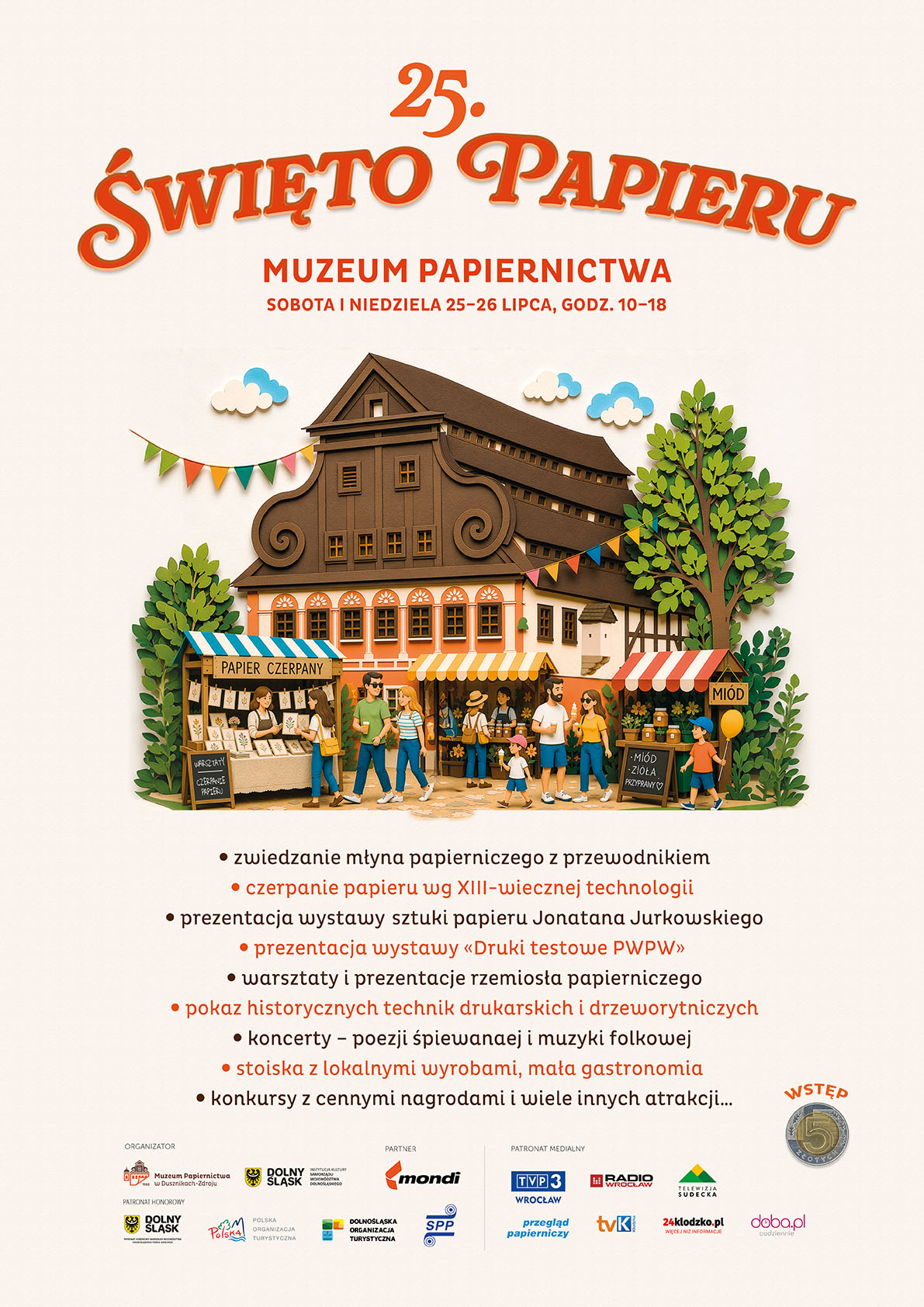 XXV Święto Papieru w Dusznikach-Zdroju. Jubileuszowa edycja już 25 i 26 lipca