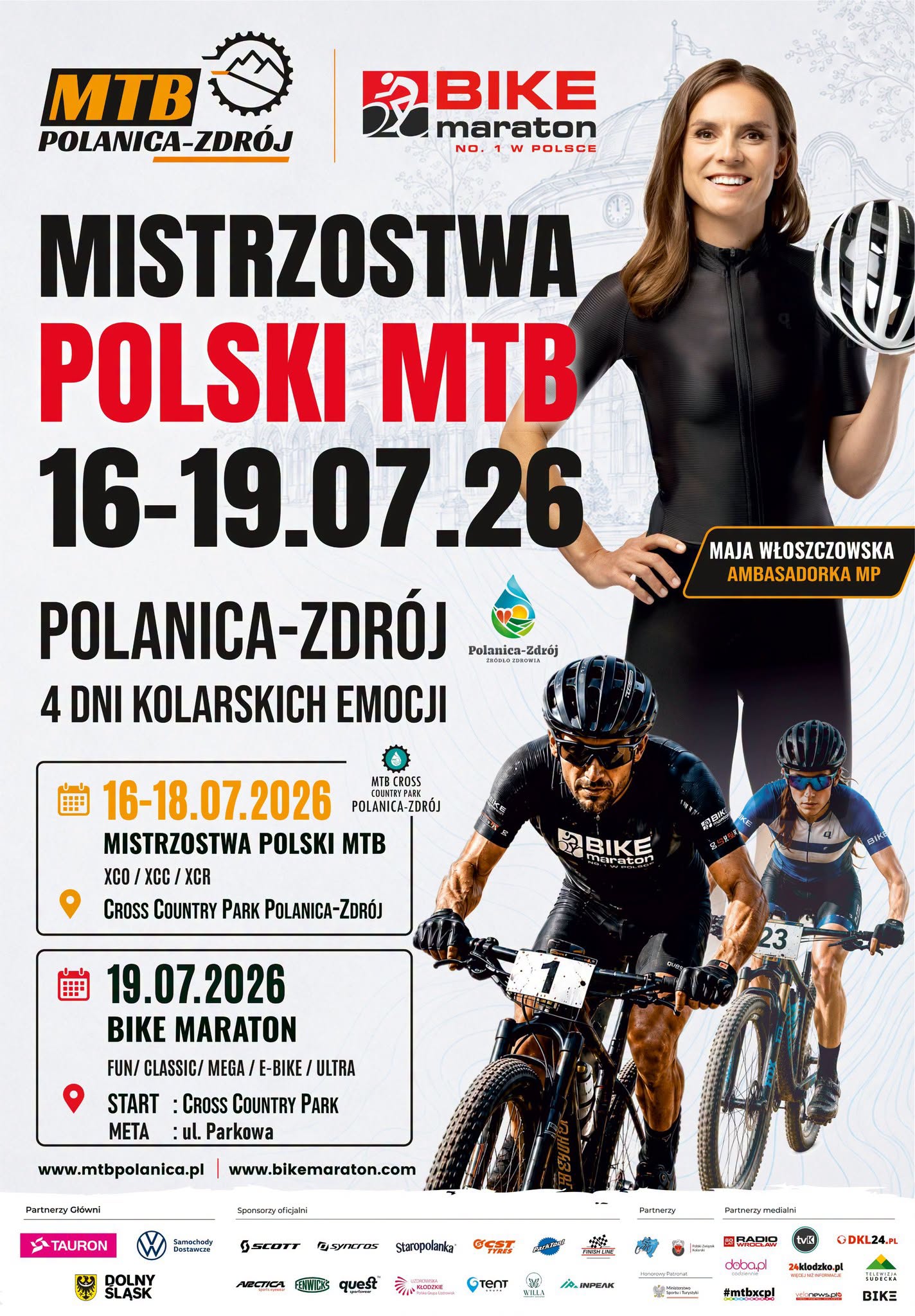 Polanica-Zdrój: Mistrzostwa Polski MTB i Bike Maraton. Sprawdź, gdzie będą utrudnienia w ruchu