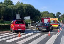 Zderzenie dwóch pojazdów na DK-8 w Dusznikach-Zdroju