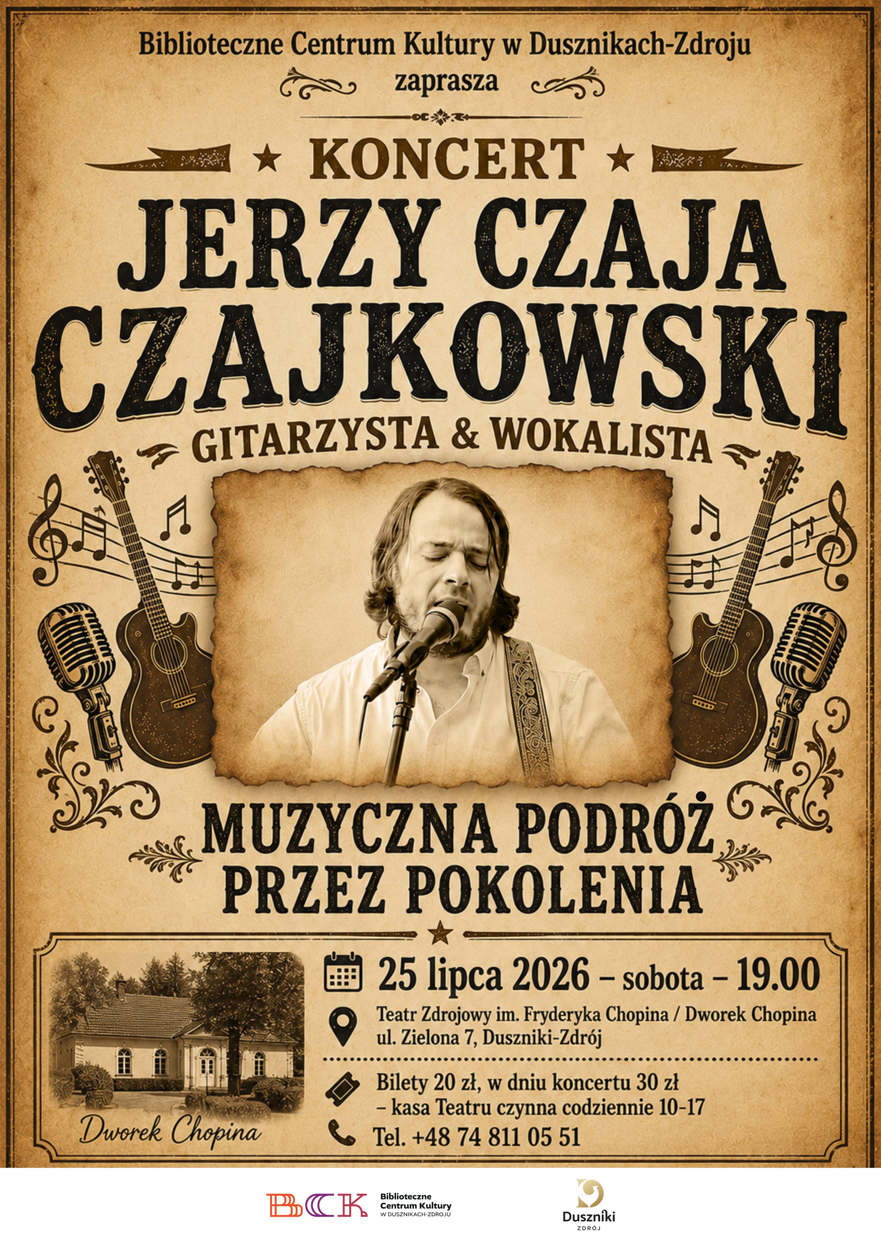 Koncert „Podróż przez pokolenia” w Dusznikach-Zdroju