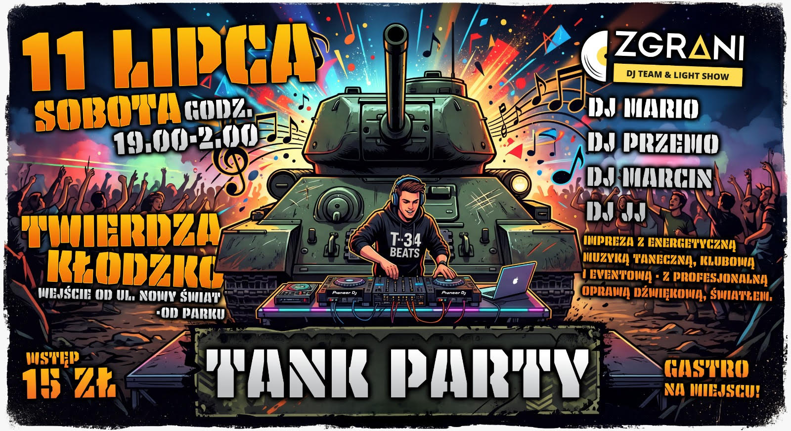11.06.: Tank Party na Twierdzy Kłodzko