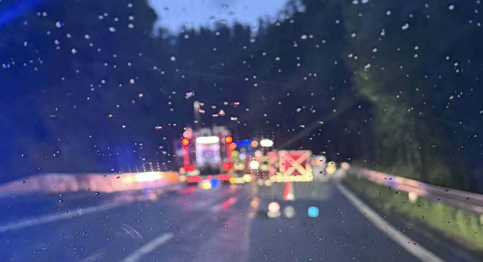 Zielone Ludowe: śmiertelny wypadek na DK-8. Droga jest całkowice zablokowana!