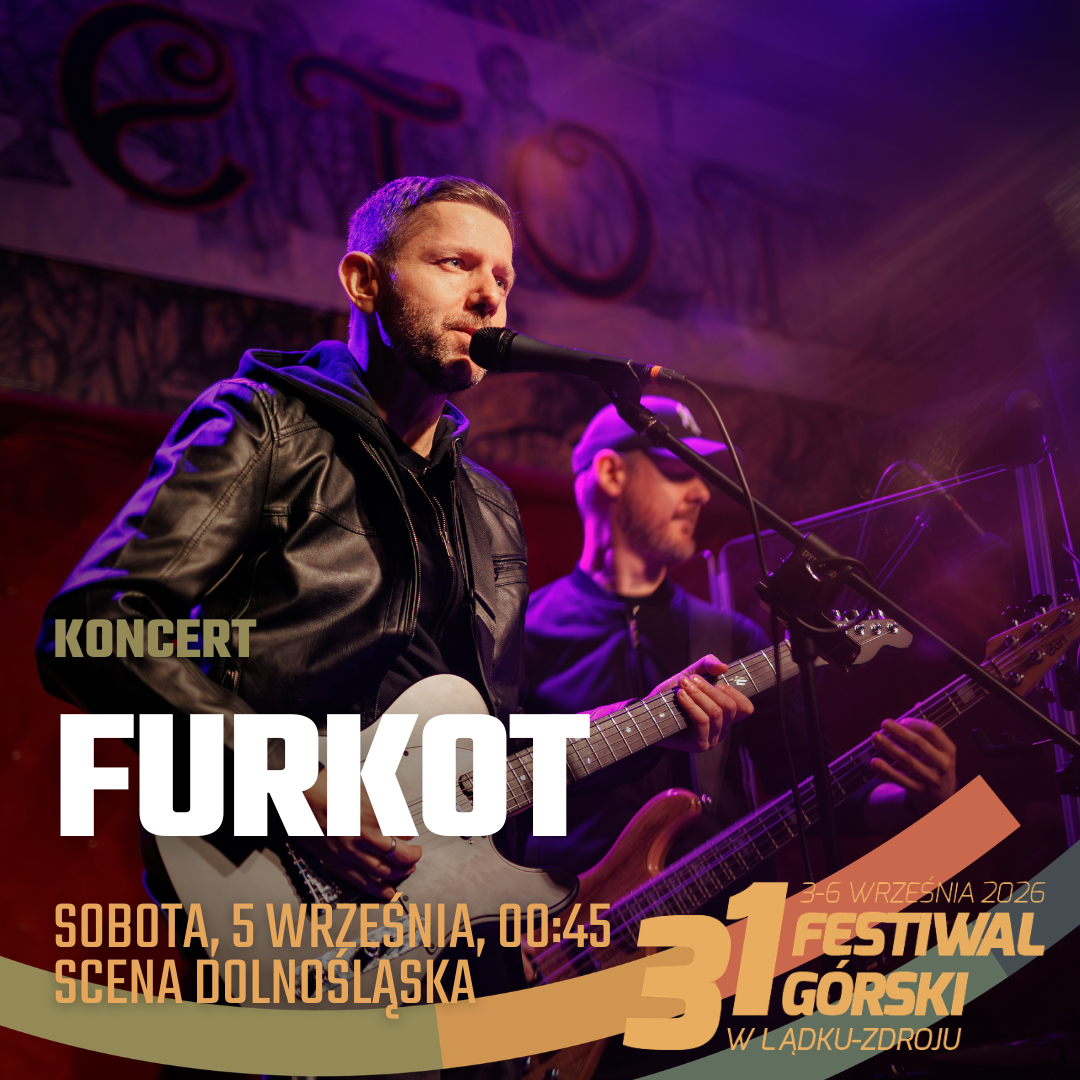 Paktofonika Orkiestra, KSU, Łąki Łan, Dr Misio, Leniwiec i Furkot – to oni zagrają podczas 31. Festiwalu Górskiego w Lądku-Zdroju