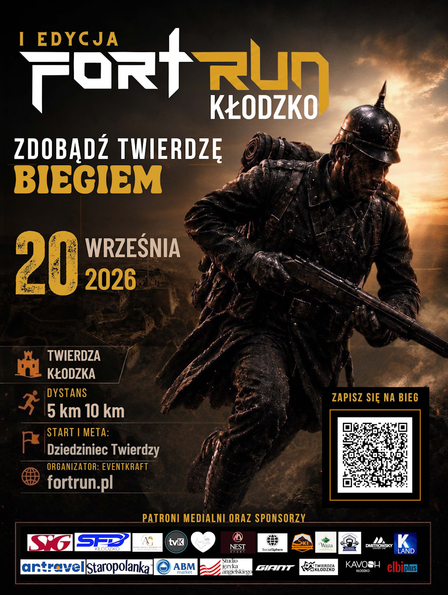 Fort Run 2026. Nowy bieg na sportowej mapie Ziemi Kłodzkiej